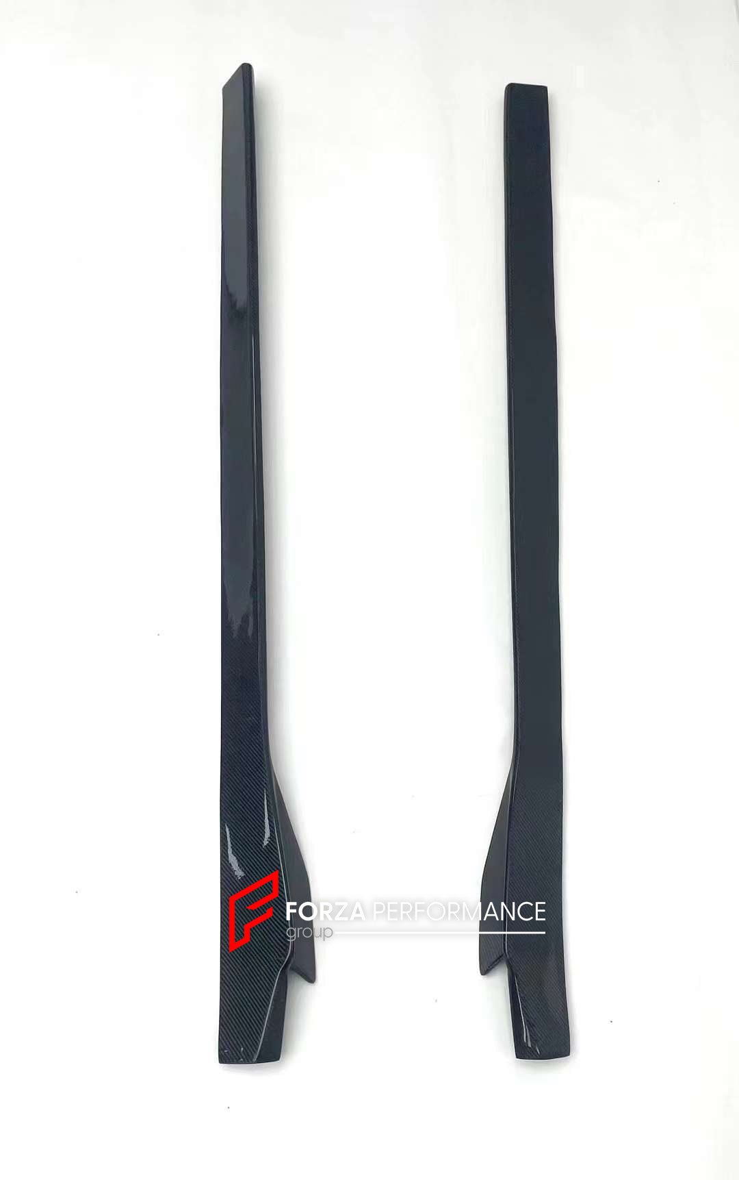 CARBON SIDE SKIRTS for PORSCHE 718 BOXSTER CAYMAN 2016+  Set includes:  Side Skirts