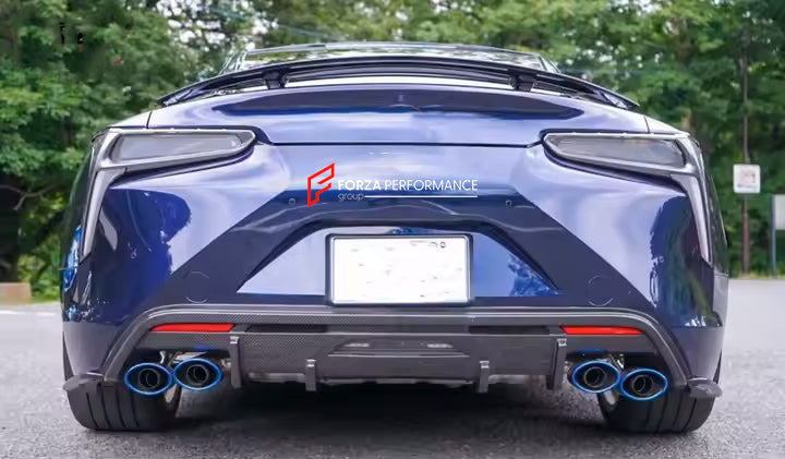 CARBON REAR DIFFUSER for LEXUS LC500 LC500H 2017 - 2019

Set includes:

Rear Diffuser&nbsp;

Material: Carbon Fiber

NOTE: Professional installation is required.