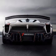 CARBON BODY KIT for LaFerrari 2013 - 2016

Set includes:

Front Bumper Assembly
Fenders
Hood/Bonnet

Side Skirts
Rear Spoiler
Rear Bumper
Rear Diffuser


Material: Carbon fiber

NOTE: Professional installation is required.