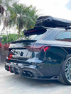 CARBON BODY KIT FOR AUDI S4 AVANT RS4 B9 2019+

Set includes:

Front Lip
Front Canards
Hood/Bonnet
Side Skirts
Rear Roof Spoiler
Rear Diffuser (two options)

Material: Carbon

NOTE: Professional installation is required