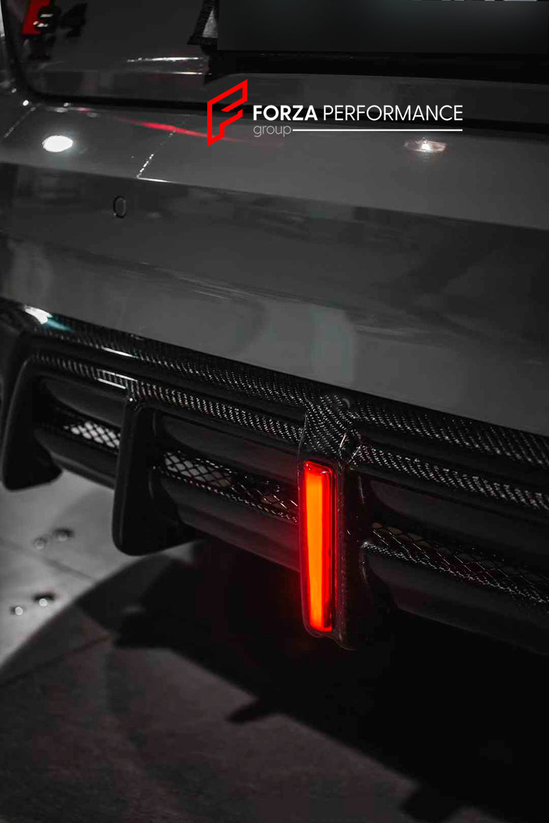 CARBON BODY KIT FOR AUDI S4 AVANT RS4 B9 2019+

Set includes:

Front Lip
Front Canards
Hood/Bonnet
Side Skirts
Rear Roof Spoiler
Rear Diffuser (two options)

Material: Carbon

NOTE: Professional installation is required