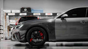 CARBON BODY KIT FOR AUDI S4 AVANT RS4 B9 2019+

Set includes:

Front Lip
Front Canards
Hood/Bonnet
Side Skirts
Rear Roof Spoiler
Rear Diffuser (two options)

Material: Carbon

NOTE: Professional installation is required
