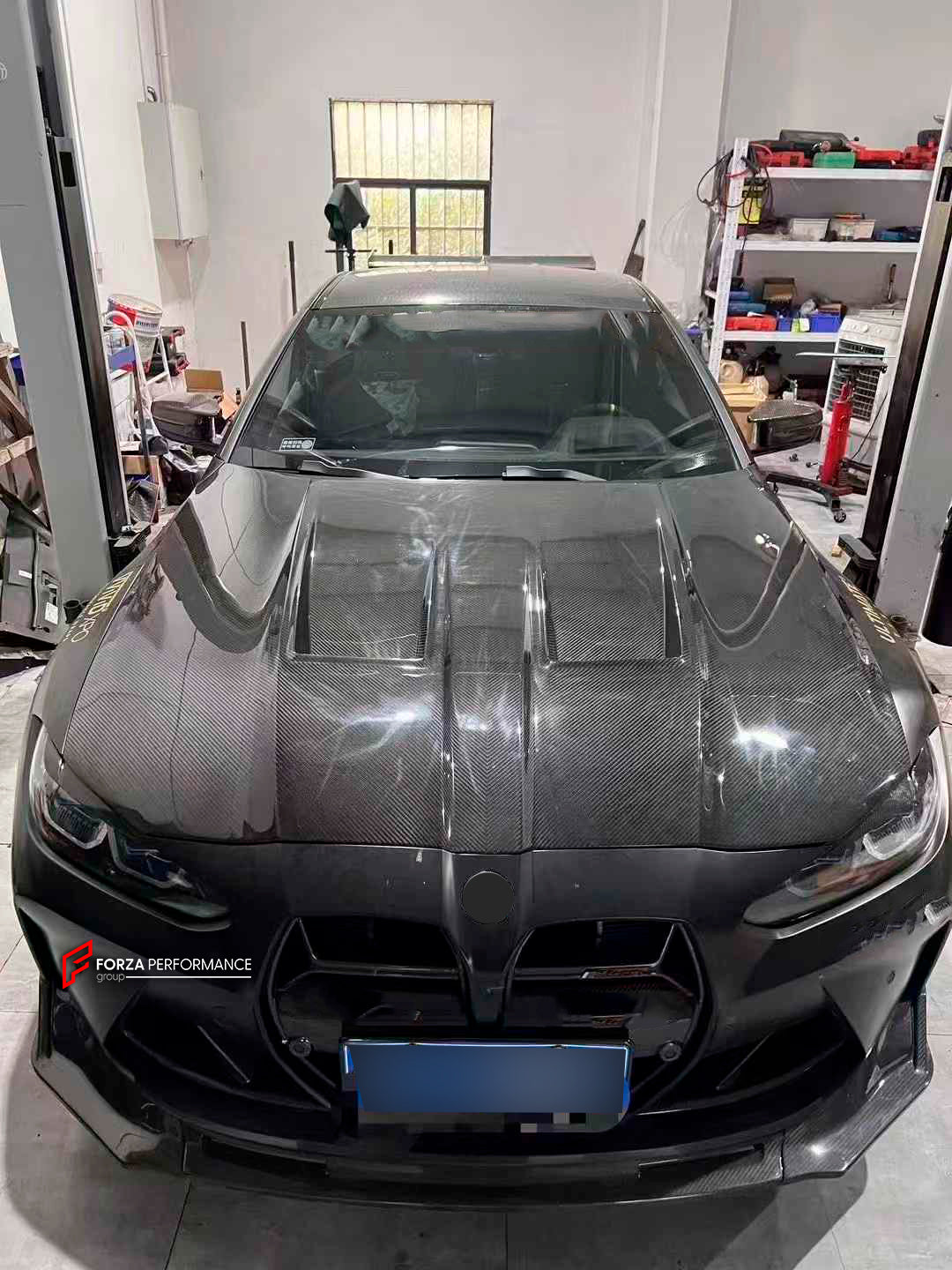 CARBON HOOD for BMW M3 G80 M4 G82 G8X 2020+

Set includes:

Hood

Material: Carbon Fiber
Note: Professional installation is required.