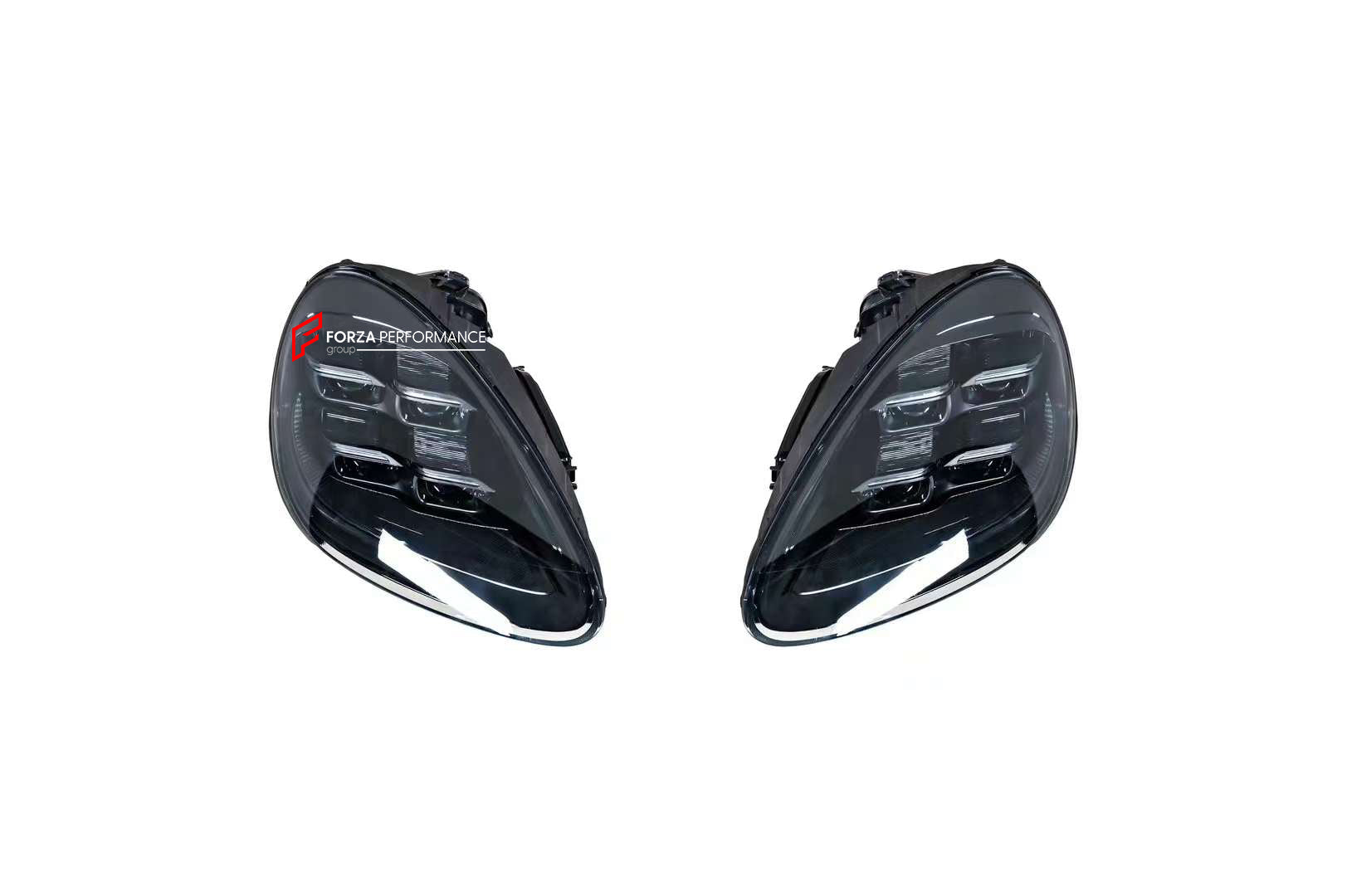 CAYENNE 2024 STYLE HEADLIGHTS for PORSCHE CAYENNE E2 92A 2011 - 2014  Set includes:  Headlights