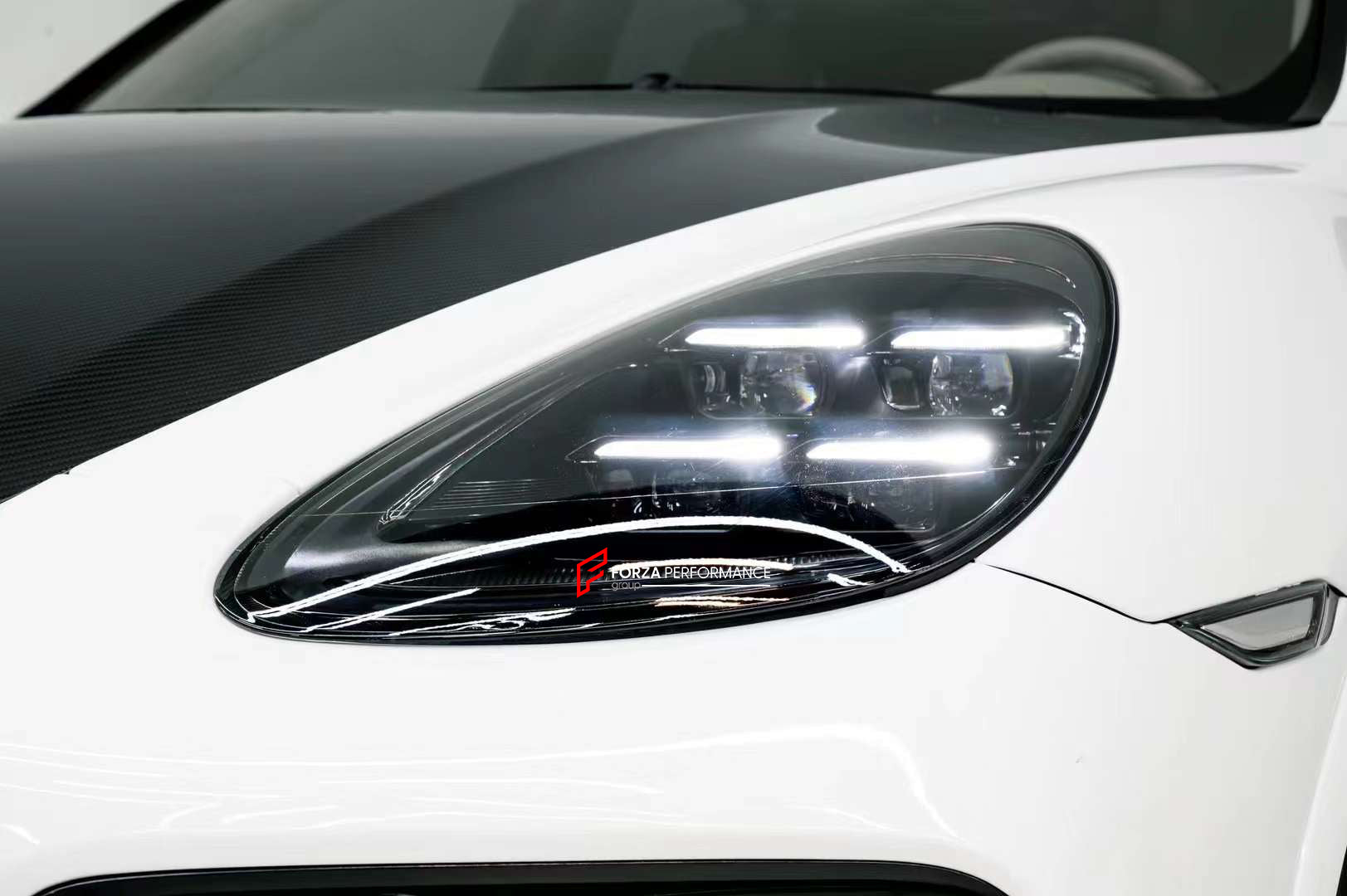 CAYENNE 2024 STYLE HEADLIGHTS for PORSCHE CAYENNE E2 92A 2011 - 2014  Set includes:  Headlights