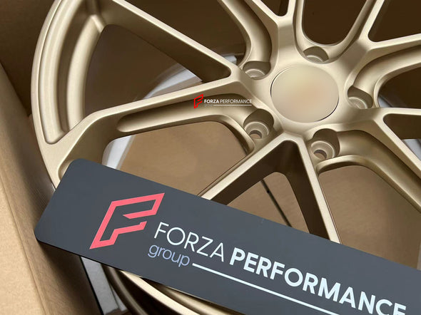 We manufacture premium quality forged wheels in any design, size, color, wheels fit:  - 718 ( 718 Cayman, 718 Boxster, 718T, 718 GTS, 718 Cayman GT4, 718 Spyder) - 911 ( 911 Carrera, 911 Targa, 911 Turbo) - Taycan ( Taycan 4S, Taycan Turbo) - Panamera ( Panamera Executive, Panamera Sport Turismo, Panamera 4S E-Hybrid, Panamera GTS, Panamera Turbo) - Macan ( Macan S, Macan GTS, Macan Turbo) - Cayenne ( Cayenne Turbo, Cayenne S, Cayenne GTS, Cayenne Coupe, Cayenne E-Hybrid)