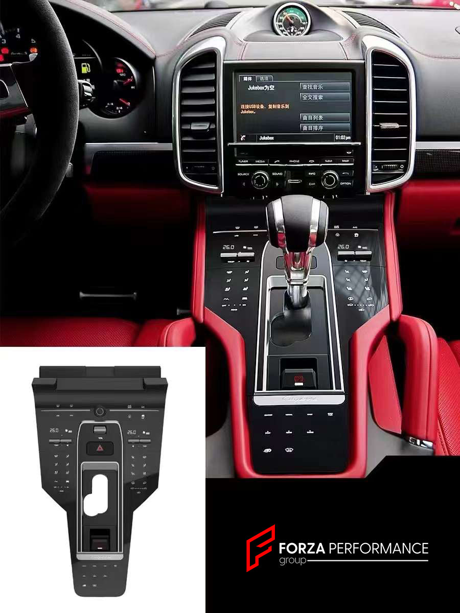 CENTRAL CONTROL PANEL for PORSCHE CAYENNE 92A 2010 - 2017  Set includes:  Central Control Panel