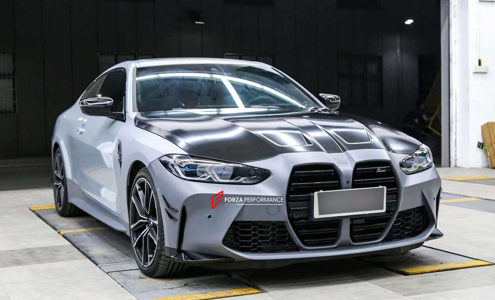 CONVERSION BODY KIT for BMW 4 SERIES G20 G22 G26 G23 to M4 G82 2020+  Set includes:  Front Bumper Assembly Front Grille Side Skirts Hood/Bonnet Rear Diffuser Rear Bumper Assembly