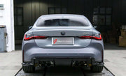 CONVERSION BODY KIT for BMW 4 SERIES G20 G22 G26 G23 to M4 G82 2020+  Set includes:  Front Bumper Assembly Front Grille Side Skirts Hood/Bonnet Rear Diffuser Rear Bumper Assembly