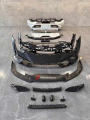 CONVERSION BODY KIT for LAMBORGHINI HURACAN LP580 LP610 2015+ to TECNICA

Set includes:
Front Bumper
Rear Bumper
Exhaust Tips (Stainless Steel)