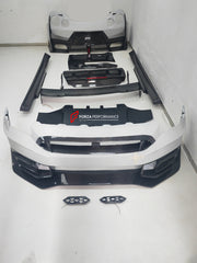 CONVERSION BODY KIT for NISSAN GT-R R35 2007 - 2016 | 2016 - 2023 to NISSAN GT-R R35 2024+  Set includes:  Front Bumper Headlights Front Fog Lights Side Skirts Rear Bumper Rear Trunk Rear Spoiler Tail Lights