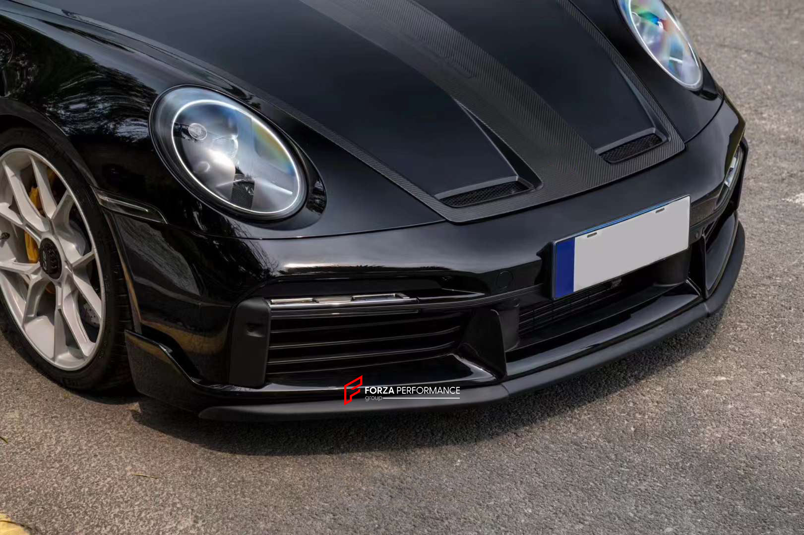 CONVERSION BODY KIT for PORSCHE 911 992 CARRERA 2019 - 2023 to TURBO SPORT DESIGN  Set includes:  Front Bumper Front Lip Side Skirts Rear Diffuser Rear Bumper Rear Spoiler