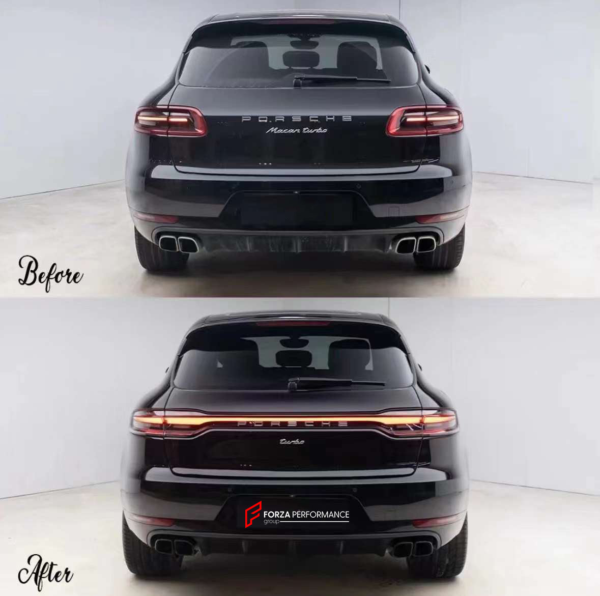 Rear Bumper Kit | PORSCHE MACAN TURBO 2021 Rear Bumper Kit | PORSCHE MACAN TURBO 2021
