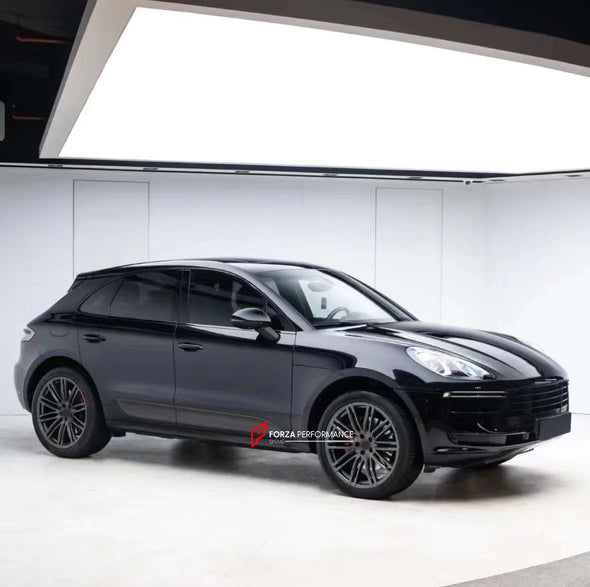 CONVERSION BODY KIT for PORSCHE MACAN 95B 2014 - 2018 UPGRADE to 95B.2 TURBO STYLE 2021+  Set includes:  Front Bumper Assembly - Turbo Style Headlights Rear Bumper Assembly Rear Trunk Rear Tail Lights