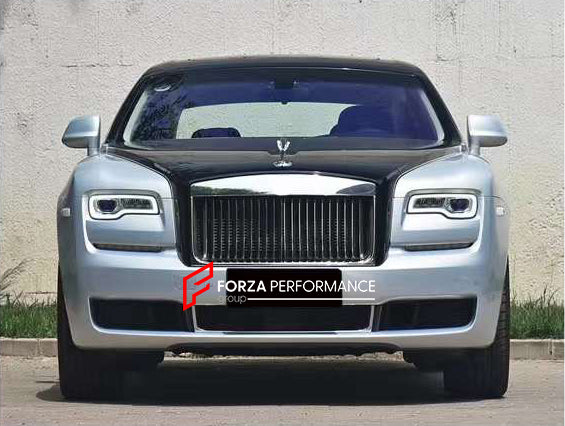 CONVERSION BODY KIT for ROLLS-ROYCE GHOST 2010 - 2014 to 2018 - 2020  Set includes:  Front Bumper Front Grille Front Bumper Air Vents Headlights