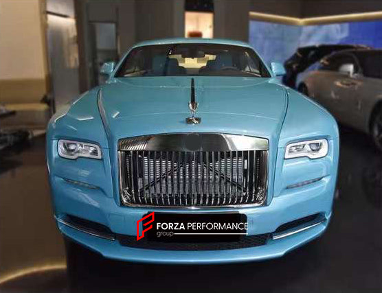 CONVERSION BODY KIT for ROLLS-ROYCE WRAITH 2015 - 2017 to 2017 - 2021  Set includes:  Front Bumper Front Grille Front Bumper Air Vents Headlights Hood