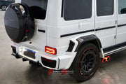 CONVERSION CARBON BODY KIT for MERCEDES-BENZ G-CLASS G63 W463 1990 - 2017 to W464 2018 - 2023

Set includes:

Plastic parts:

Front Bumper
Grille
Headlights
Headlight Covers
Turn Signal Lights
Hood
Fenders
Side Trims
Rear Bumper
Tail Lights

Dry Carbon parts:

Front Lip
Front Bumper Cover
Grille
Fender Flares
Hood
Tail Light Covers
Rear Spoiler
Roof Spoiler
Rear Diffuser
Exhaust Tips

NOTE: Professional installation is required.

Contact us for pricing.

Why “Contact Us for Pricing”?

We don’t display fixed