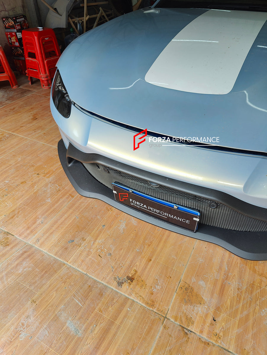 CONVERSION DRY CARBON BODY KIT for ASTON MARTIN VANTAGE 2018+ to V12 VANTAGE 2022+  Set includes:  Front Bumper Hood Fender Flares Side Skirts Rear Bumper Rear Diffuser Rear Spoiler Exhaust Tips
