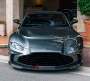 CONVERSION DRY CARBON BODY KIT for ASTON MARTIN VANTAGE 2018+ to V12 VANTAGE 2022+  Set includes:  Front Bumper Hood Fender Flares Side Skirts Rear Bumper Rear Diffuser Rear Spoiler Exhaust Tips