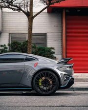 CONVERSION DRY CARBON BODY KIT for ASTON MARTIN VANTAGE 2018+ to V12 VANTAGE 2022+  Set includes:  Front Bumper Hood Fender Flares Side Skirts Rear Bumper Rear Diffuser Rear Spoiler Exhaust Tips
