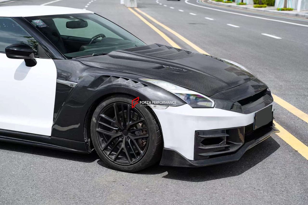 CONVERSION DRY CARBON BODY KIT for NISSAN GT-R R35 2007 - 2016 | 2016