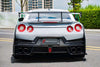 CONVERSION DRY CARBON BODY KIT for NISSAN GT-R R35 2007 - 2016 | 2016 - 2023 to NISSAN GT-R R35 2024+  Set includes:  Front Bumper Headlights Front Fog Lights Side Skirts Rear Bumper Rear Trunk Rear Spoiler Tail Lights