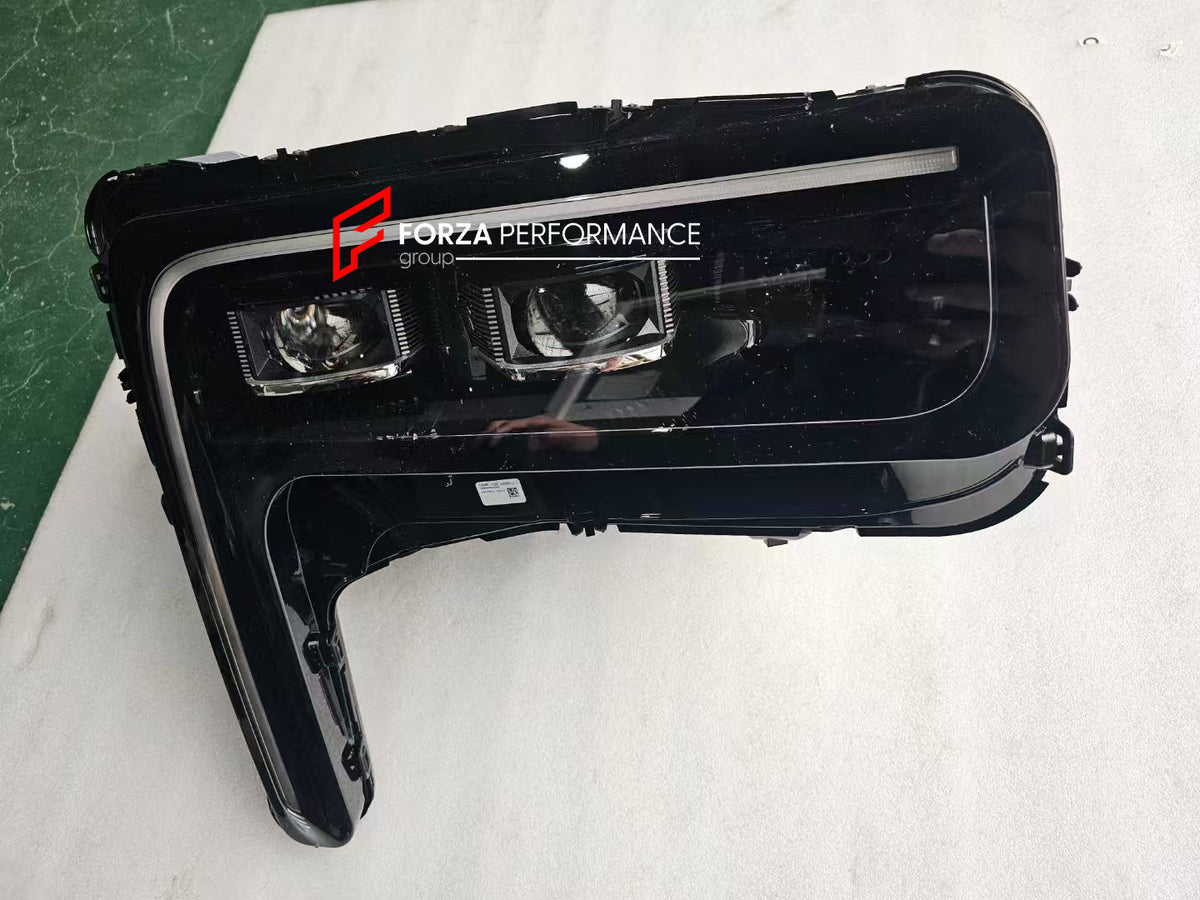 CONVERSION BODY KIT for ROLLS-ROYCE CULLINAN SERIES 1 2018 - 2025 UPGRADE to SERIES 2 FACELIFT 2025+

Set includes:

Front Bumper Assembly
Grille Frame
Front Grille
Headlights
Rear Bumper
Exhaust Tips
Material: Plastic

NOTE: Professional installation is required. When purchase inform us if you have night vision camera or not. Fender trimming is required. Headlights are available with or without AFS (Adaptive Front-lighting System) - the kit price depends on the headlights version.