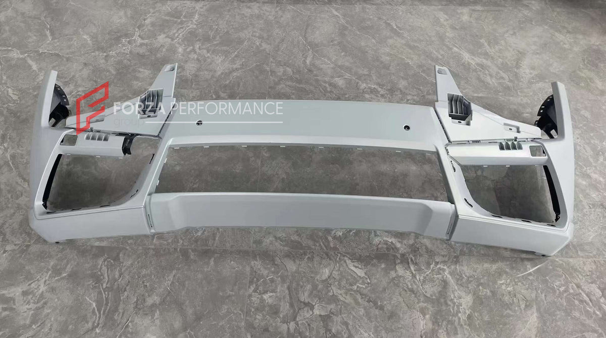 CONVERSION BODY KIT for ROLLS-ROYCE CULLINAN SERIES 1 2018 - 2025 UPGRADE to SERIES 2 FACELIFT 2025+

Set includes:

Front Bumper Assembly
Grille Frame
Front Grille
Headlights
Rear Bumper
Exhaust Tips
Material: Plastic

NOTE: Professional installation is required. When purchase inform us if you have night vision camera or not. Fender trimming is required. Headlights are available with or without AFS (Adaptive Front-lighting System) - the kit price depends on the headlights version.