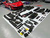 CONVERSION INTERIOR BODY KIT for FERRARI 488 to PISTA

Set includes:

Steering Wheel
Shift Paddles
Dashboard Trims
Center Console Box
Door Covers
Door Sills
Seats