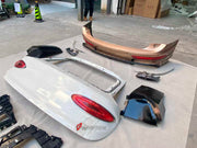 CONVERSION PARTS V8 STYLE FOR BENTLEY BENTAYGA PL71 2015-2020 UPGRADE TO PL71 FACELIFT 2021+

Set includes:

Front bumper assembly
Headlights
Hood
Side fenders
Rear bumper assembly
Rear Trunk assembly
Rear Taillights

Material: Plastic + Steel

NOTE: Professional installation is required