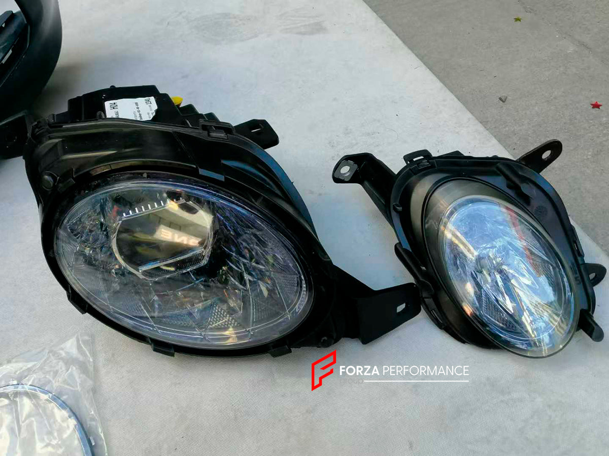 CONVERSION PARTS V8 STYLE FOR BENTLEY BENTAYGA PL71 2015-2020 UPGRADE TO PL71 FACELIFT 2021+

Set includes:

Front bumper assembly
Headlights
Hood
Side fenders
Rear bumper assembly
Rear Trunk assembly
Rear Taillights

Material: Plastic + Steel

NOTE: Professional installation is required
