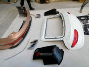CONVERSION PARTS V8 STYLE FOR BENTLEY BENTAYGA PL71 2015-2020 UPGRADE TO PL71 FACELIFT 2021+

Set includes:

Front bumper assembly
Headlights
Hood
Side fenders
Rear bumper assembly
Rear Trunk assembly
Rear Taillights

Material: Plastic + Steel

NOTE: Professional installation is required