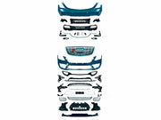CONVERSION BODY KIT for MERCEDES BENZ S - CLASS W222 2013 - 2020 to MAYBACH

Set includes:

Front Bumper
Front Bumper assembly&nbsp;

Grille
Head lights
Tail Lights
Rear Bumper&nbsp;
Rear Bumper assembly
Rear Diffuser
Exhaust tips

Material: Plastic

NOTE: Professional installation is required