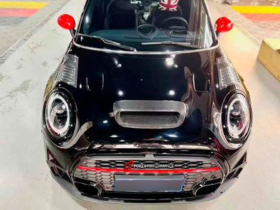 CONVERSION BODY KIT for MINI COOPER F56 2021 - 2024

Set includes:

Hood scoop
Front fender air wents

Material: Carbon

NOTE: Professional installation is required