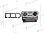 CONVERSION CENTER CONSOLE TOUCH PAD COMMAND KNOB for MERCEDES-BENZ G-CLASS W464 G63 G350 G350D G400D G500 G550 2019 - 2024 UPGRADE to G-CLASS W465 2025+

Set includes:
Center Console Touch Pad Command Knob

Material: Plastic

NOTE: Professional installation is required.