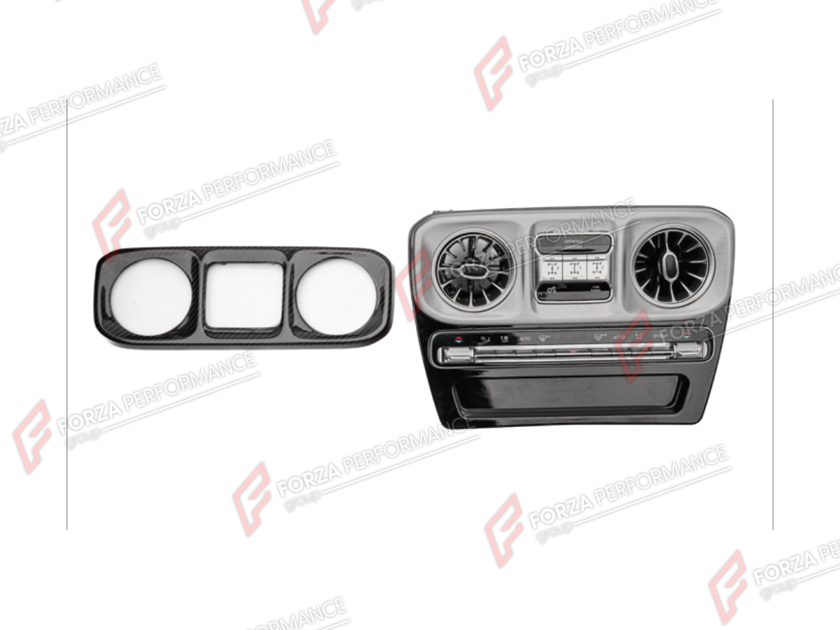 CONVERSION CENTER CONSOLE TOUCH PAD COMMAND KNOB for MERCEDES-BENZ G-CLASS W464 G63 G350 G350D G400D G500 G550 2019 - 2024 UPGRADE to G-CLASS W465 2025+

Set includes:
Center Console Touch Pad Command Knob

Material: Plastic

NOTE: Professional installation is required.