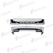 CONVERSION FRONT BUMPER AND REAR BUMPER for TOYOTA LAND CRUISER PRADO 150 2009 - 2016 UPGRADE to LAND CRUISER PRADO 150 FACELIFT 2017 - 2024 FORZA PERFORMANCE custom fit M Style

Set includes:
Front Bumper
Rear Bumper

Material: Plastic

NOTE: Professional installation is required.