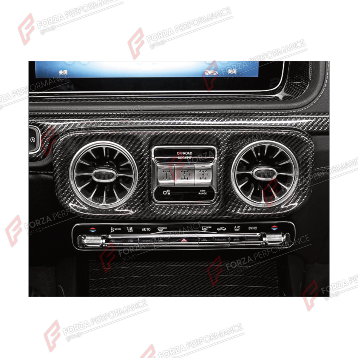 CONVERSION CENTER CONSOLE TOUCH PAD COMMAND KNOB for MERCEDES-BENZ G-CLASS W464 G63 G350 G350D G400D G500 G550 2019 - 2024 UPGRADE to G-CLASS W465 2025+

Set includes:
Center Console Touch Pad Command Knob

Material: Plastic

NOTE: Professional installation is required.