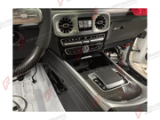 CONVERSION CENTRAL CONTROL TOUCH PAD WITH PANEL COVER for MERCEDES-BENZ G-CLASS W464 G63 G350 G350D G400D G500 G550 2019 - 2024 UPGRADE to G-CLASS W465 2025+

Set includes:
Central Control Touch Pad With Panel Cover

Material: Plastic

NOTE: Professional installation is required.