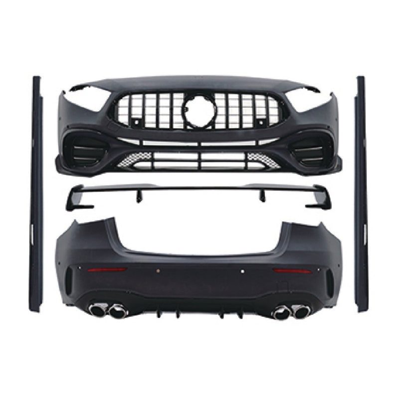 CONVERSION BODY KIT for MERCEDES-BENZ A-CLASS W177 2019 - 2022 to A45 AMG
