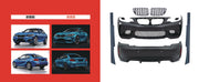 CONVERSION BODY KIT for BMW 2-SERIES F22 F23 2014 - 2019 to M2 STYLE  Set includes:  Front Bumper Front Grille Side Skirts Rear Bumper