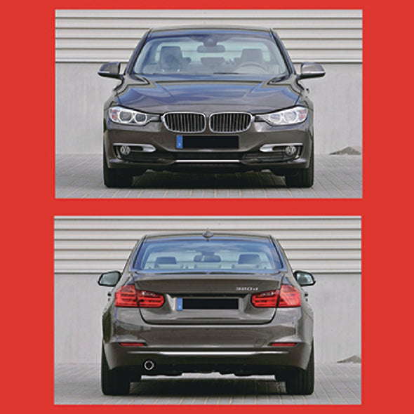 CONVERSION BODY KIT for BMW 3-SERIES F30 F35 2012 - 2019 to M-PERFORMANCE  Set includes:  Front Bumper Side Skirts Rear Bumper