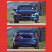 CONVERSION BODY KIT for BMW 3-SERIES F30 F35 2012 - 2019 to M-TECH  Set includes:  Front Bumper Side Skirts Rear Bumper Exhaust Tips