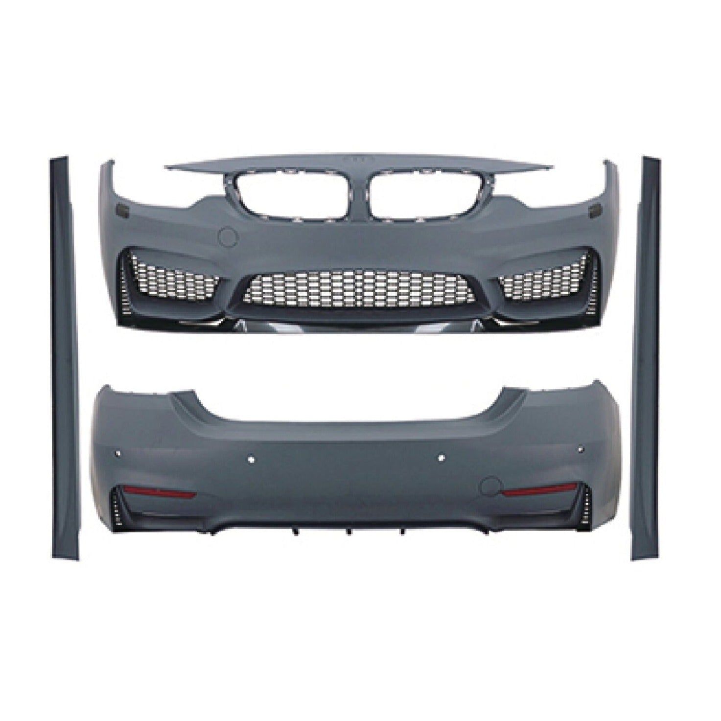 CONVERSION BODY KIT for BMW 4-SERIES F32 F33 2013 - 2019 to M4  Set includes:  Front Bumper Side Skirts Rear Bumper