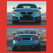 CONVERSION BODY KIT for BMW 4-SERIES F32 F33 2013 - 2019 to M4  Set includes:  Front Bumper Side Skirts Rear Bumper