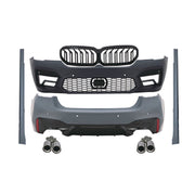 CONVERSION BODY KIT for BMW 5-SERIES G30 G31 2020 - 2023 to M5  Set includes:  Front Bumper Front Grille Side Skirts Rear Bumper Exhaust Tips