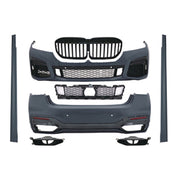 CONVERSION BODY KIT for BMW 7-SERIES G11 G12 2020 - 2023 to M760  Set includes:  Front Bumper Front Grille Side Skirts Rear Bumper Exhaust Tips