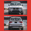 CONVERSION BODY KIT for BMW X3 F25 2014 - 2017 to X3M F97  Set includes:  Front Bumper with Grille Rear Bumper Side Skirts Side Trims Catback Exhaust Exhaust Tips