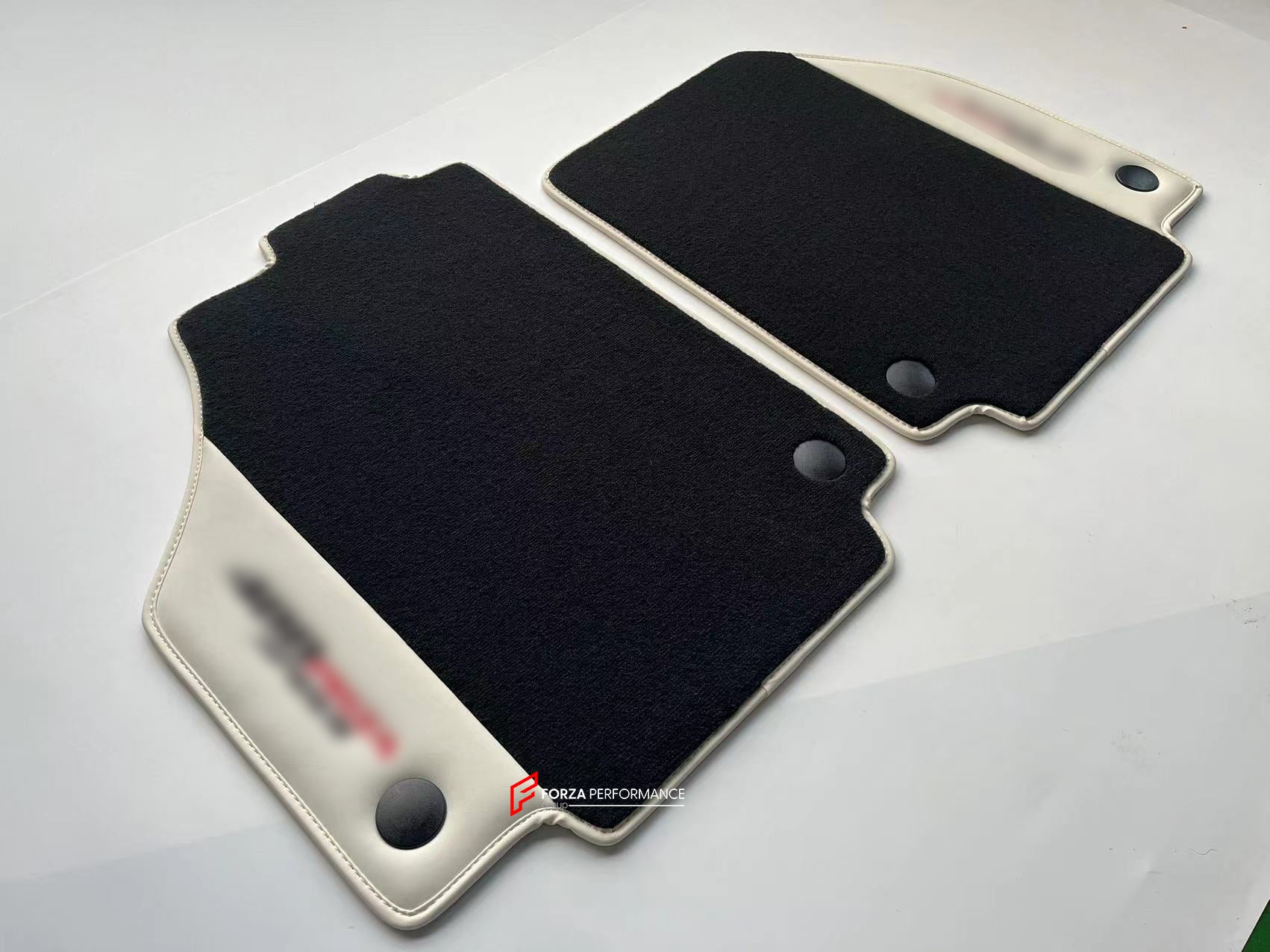 CUSTOM FLOOR MATS CARPETS for FERRARI 488 SPIDER PISTA LEATHER NYLON V