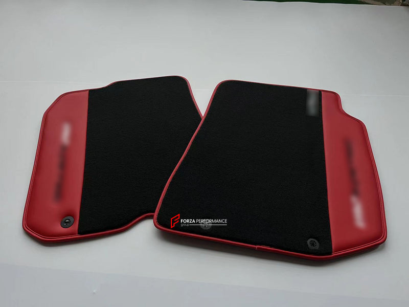 CUSTOM FLOOR MATS CARPETS for FERRARI 812 SUPERFAST LEATHER NYLON VELOUR ALCANTARA